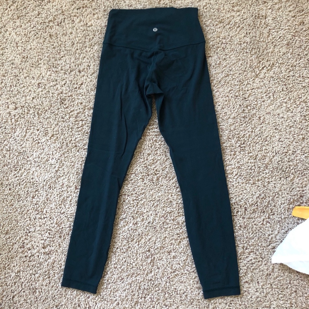 Dark Green/Blue Lululemon Align Leggings